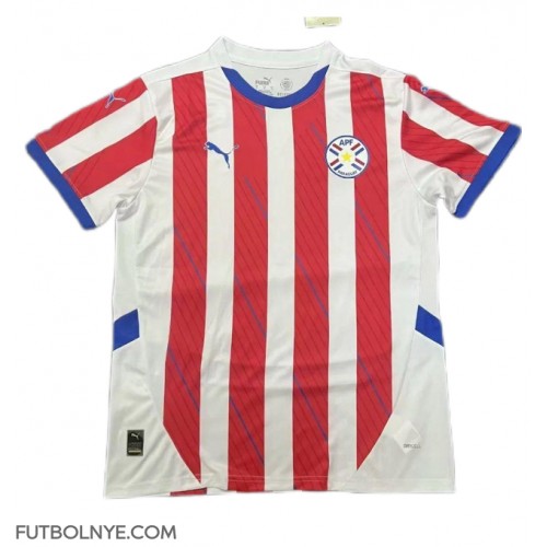 Camiseta Paraguay Primera Equipación Copa America 2024 manga corta